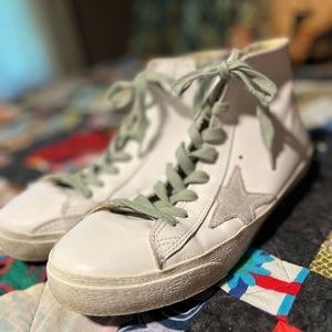 Golden Goose Francy Superstar high tops size 40
